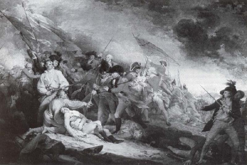 Tod des General Warren in der Schlach von Bunker-s Hill, John Trumbull